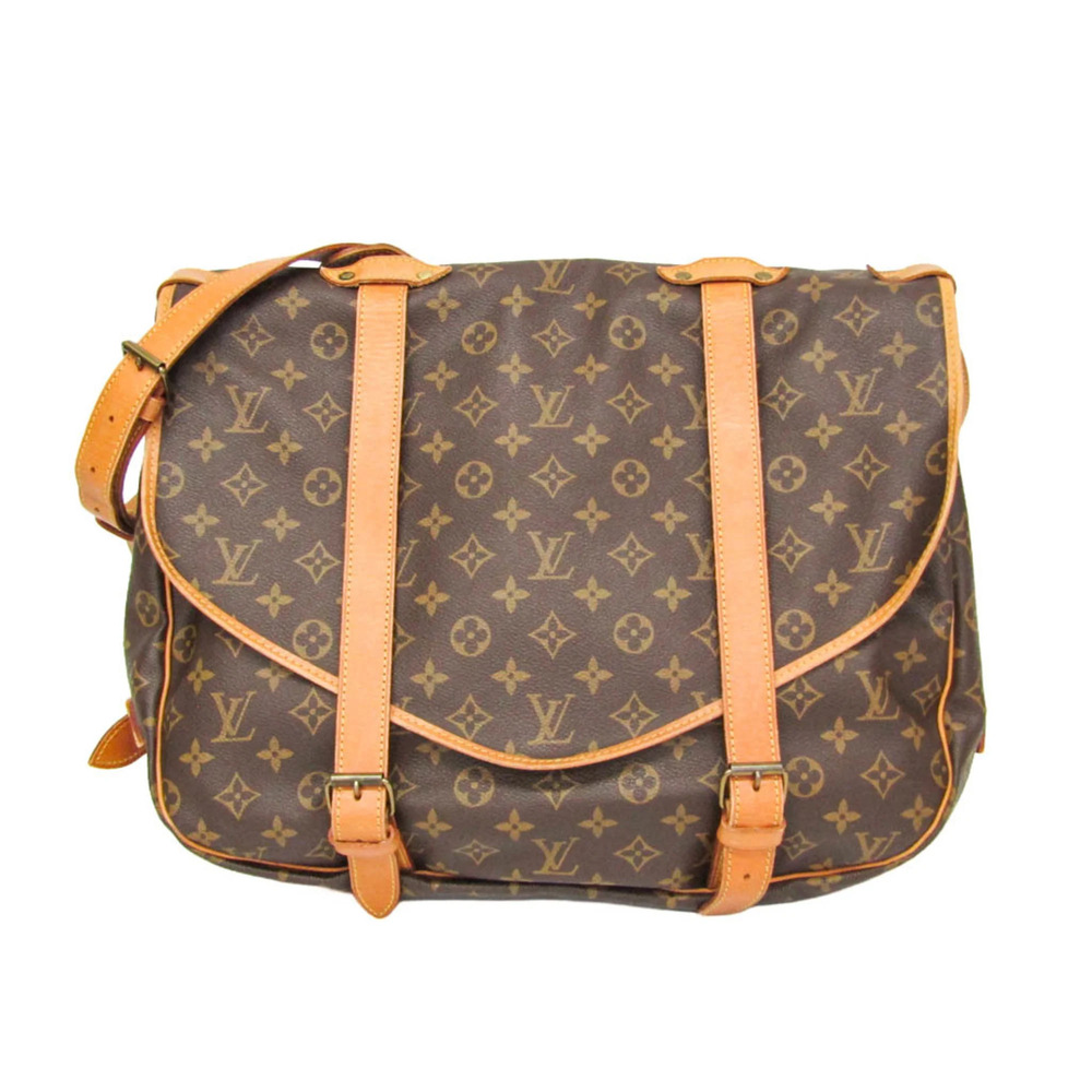 Louis Vuitton Monogram Saumur 43 M42252 Men,Women Shoulder Bag Monogram
